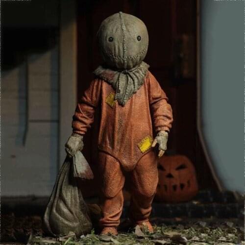 18CM NECA Figure Trick R Treat Figure Classic Film Movie Trick R Treat Action Figures Model Toy Doll Halloween Gift Boy Gift