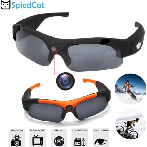 HD 120/90 Degree Wide Angle lens Polarized Eyewear DV Camera Video Recorder Outdoor Sport Sunglasses Camcorde Support TF Card