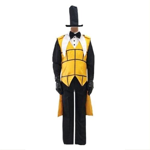 Cosplay Bill Cipher Costume Bill and Will Outfit Adult Halloween Carnival Costumes Custom