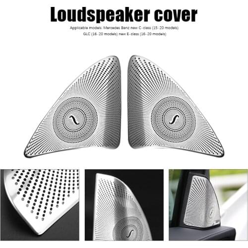 Car Audio Speaker Cover Trim Door Loudspeaker Cover Trim Car Accessories interior for Mercedes Benz E/C/GLC Class W213 W205 X253