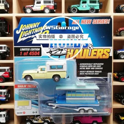 JohnnyLightning 1:64 1960 Studebaker Truck Diecast Collection of Die-casting Simulation Alloy Model Children Toys