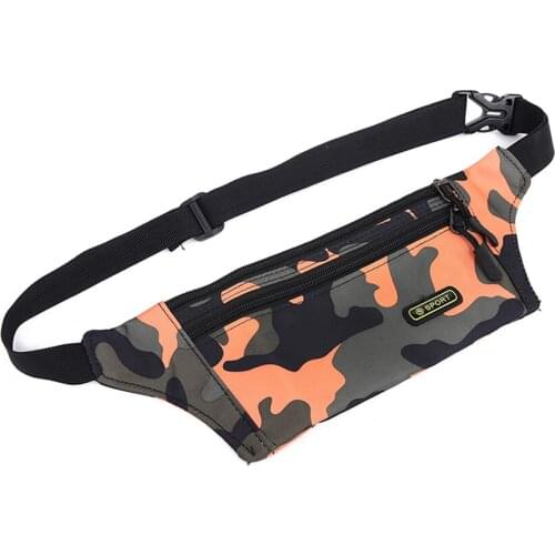 Portable Waist Pack Men Waist Bags Hip Package Casual Fanny Pack Travel Army Waist Mobile Phone Travel Bag