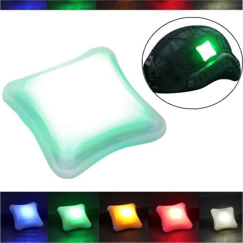 Tactical Flashing Lamp Outdoor Combat Airsoft Hunting Safety Indentification Helmet Light Military Survival Signal LED Warning