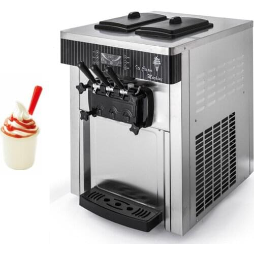 High Capacity Soft Ice Cream Machine Stainless Steel Ice Cream Makers Vending Machine Commercial
