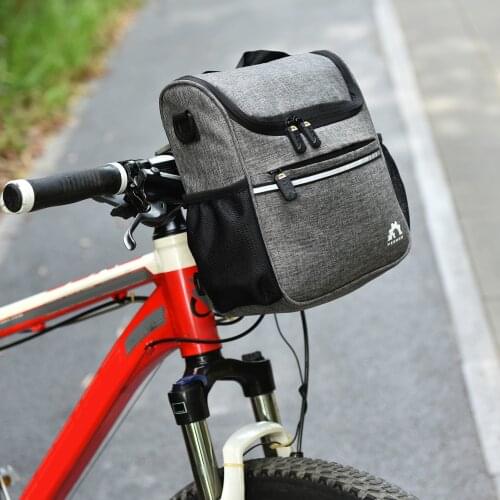 Waterproof Bike Front Tube Bag Bicycle Handlebar Basket Mountain Road Bicycle Cycling Bag Bicycle Accessories