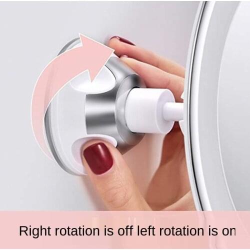 1PCS 10X Lights LED Mirror Makeup Mirror Light Miroir Espelho Eclairage Vanity Light Makeup Storage Box