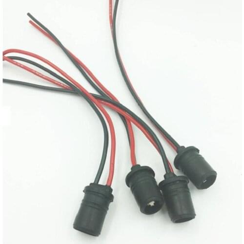 1 Pcs Abs Car Led Adapters Cable T10 W5w Soft Bulb Holder Led Bulb Connector Socket Car Electronics Accessories