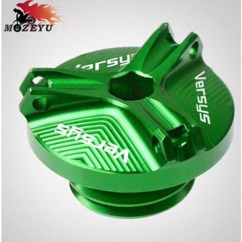For KAWASAKI Versys 650 1000 VERSYS 1000 ABS M20*2.5 Aluminum Motorcycle Accessories Engine Oil Cup Motor Engine Tank Cap Cover
