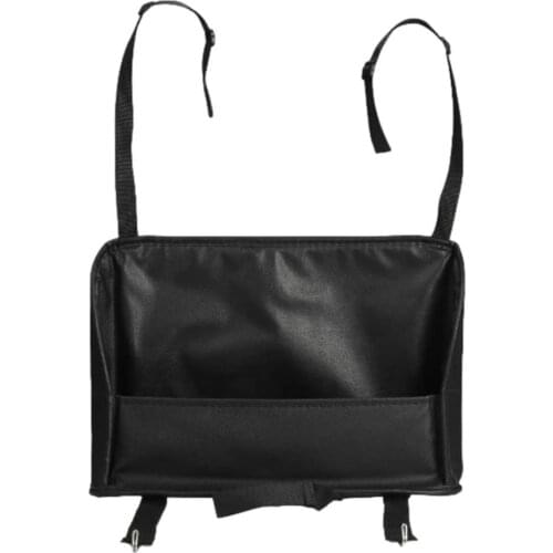 Car Purse Holder Between Seats Backseat Pet Barrier Leather Pouch Seat Side Storage Box For Cup Key Phone Purse Console Organiza