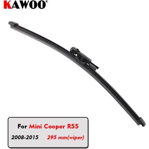KAWOO Car Rear Wiper Blades Back Window Wipers Arm For Mini Cooper R55 (2008-2015) 295mm Auto Windscreen Blade Accessories
