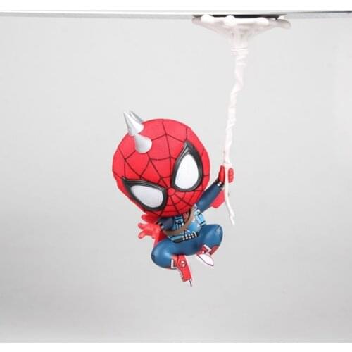 Marvel Spiderman Avengers Infinity War Spider Super Hero Cute Figure Model Toys for Children
