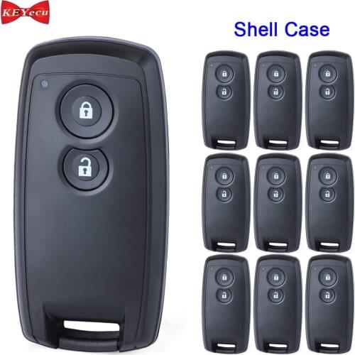 KEYECU 10pcs for Suzuki SX4 Grand Vitara Swift XL-7 Remote Key Shell Case Fob Hosuing Cover for KBRTS003