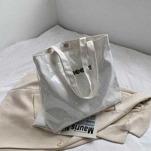Reusable Bags 2021 Womens Designer Brand PVC Hand Bags for Women Free Shipping Kraft Paper Handbag Womens Shoulder Bag Korean