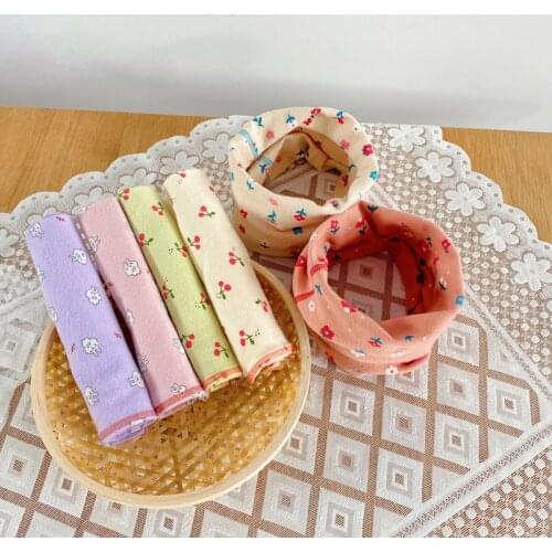 New 2021 Autumn Winter Girls Cotton Scarf Kids Children Neck Scarf Boys Girls O Ring scarves Child collar Warm magic neckerchief