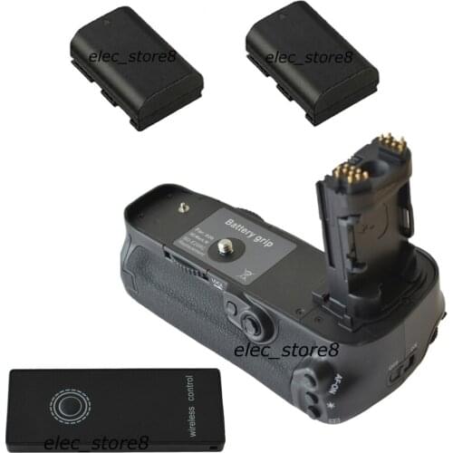 New Vertical Holder Battery Handle Hand Grip For Canon EOS 5D Mark IV 4 5DIV 5D4 DSLR as BG-E20 BGE20 + Remote Control+2 x LP-E6