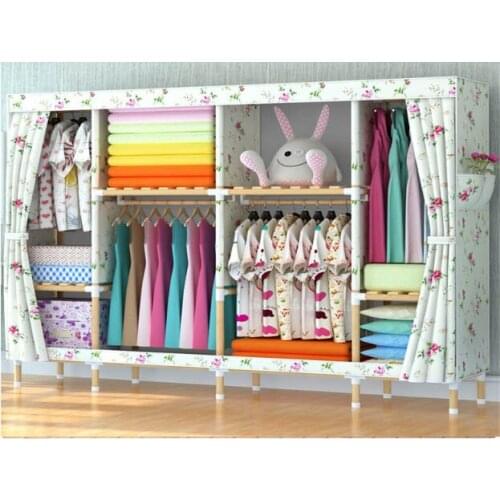 Latest wooden wardrobe length 205cm