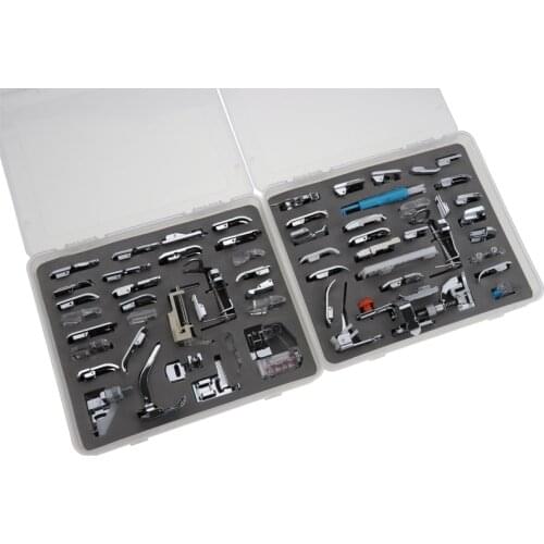 32 42 52pcs Tool Sets Domestic Sewing Machine Braiding Blind Stitch Darning Presser Foot Feet Kit Set For Brother Singer Janome