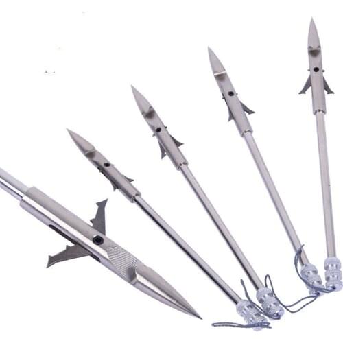 6/12pcs 163mm Fishing Slingshot Arrows Powerful Deepwater Fish Darts Hunting Slingshot Head Adult Shooting Crossbow Arrow
