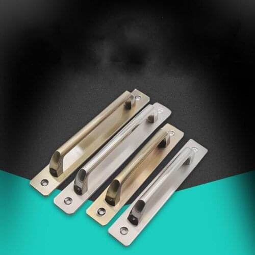 Fire door mounted handle sliding door zinc alloy handle balcony sliding door access door handle dresser knobs ZP7121635