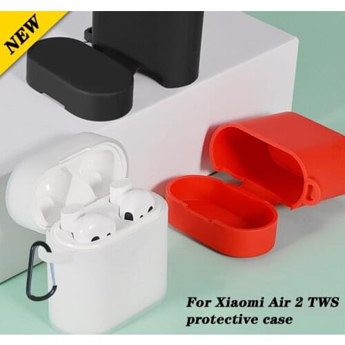 Silicone Case for Xiaomi AirDots Pro 2 TWS Bluetooth Earphone Shockproof Bags Protective Cover for Xiaomi Air 2S Charging Box