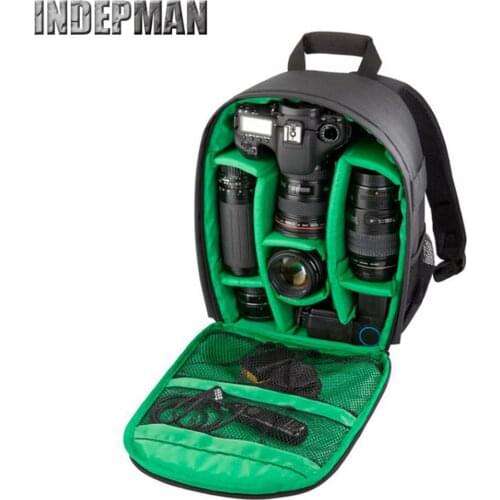 Video Digital DSLR Bag Multi-Functional Camera Backpack Outdoor Waterproof DSLR Camera Photo Bag Carrying Case For Nikon Canon