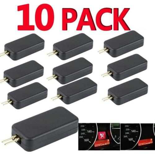 Universal 10pcs Car SRS System Auto Airbag Inspection Tool Simulator Emulator Bypass Air Bag Fault Finding Diagnostic Tool