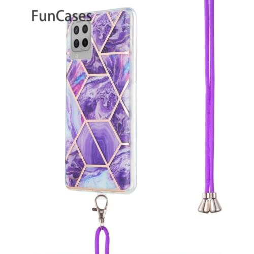 Gold Thread Cellular Phone Covers For cover Samsung A42 5G Accessories Soft TPU Shell Samsung Galaxy A42 5G Csse Wallet Case