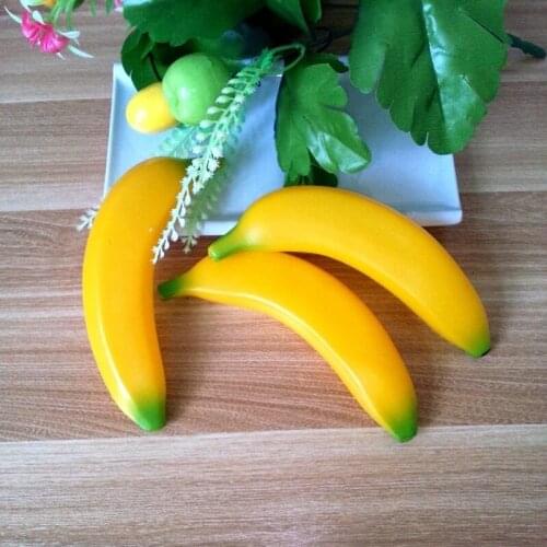 3pcs simulation food early educational toy Food Toy Food Banana Fruit Vegetable Toy Model Simulation Food Early Educationalen