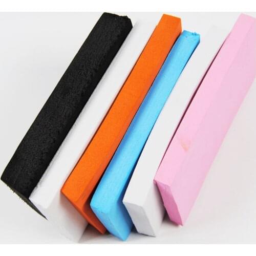 4Pcs 5cmX10cm Premium Fly Tying EVA Foam Square White Black Pink Orange Blue Lure Insect Bait Float Making Fishing Material