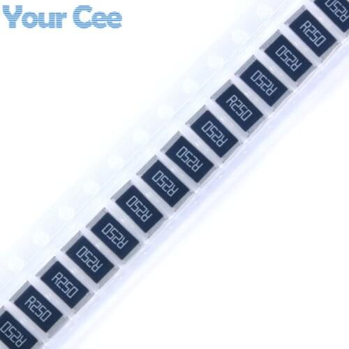 50 pcs 2512 SMD Resistor 1W 0.25 ohm 0.25R R250 1% 2512 Chip Resistor Passive Component