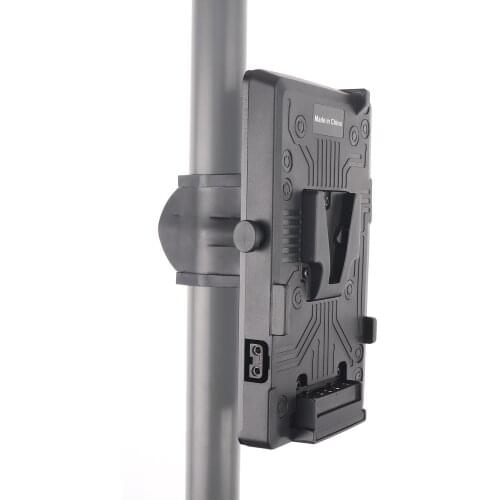 FOTGA V-Lock Mount Plate Battery Back Pack Adapter with DC Port for Sony D-Tap DSLR Rig External