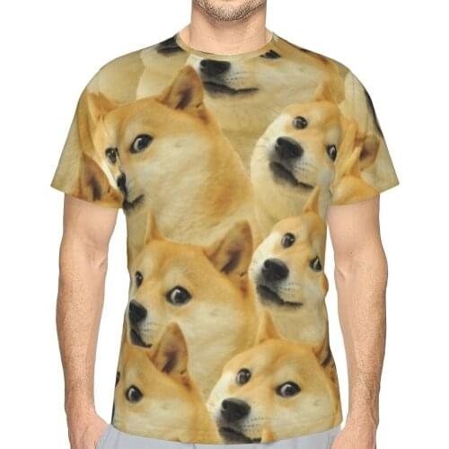 Meme T-Shirt Summer Fashion Polyester T Shirt Print Short-Sleeve Tshirt Men Oversize