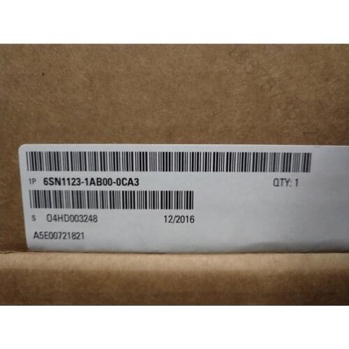 New original packaging 1 year warranty 6SN1123-1AB00-0CA3 {No.24arehouse spot} Immediately sent