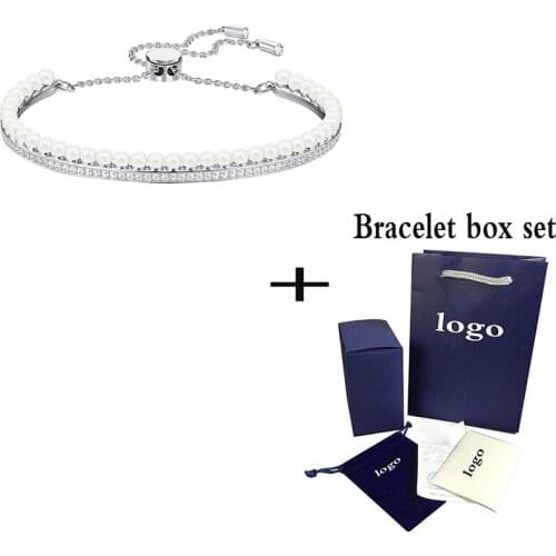 Exquisite Shiny New Pearl Bracelet Elegant Temperament Ladies Jewelry Valentines Day To Send Girlfriends Romantic Gifts