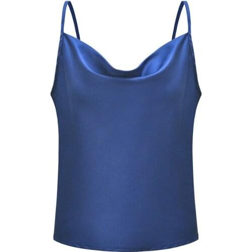JAYCOSIN Womens tops Sexy Basic Womens Solid Color sling shirt Female Adjustable Casual Basic Strappy sling sleeveless shirts