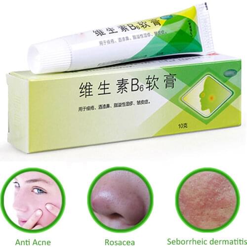 Chinese Herbal Face Cream Rosacea Treatment Red Nose Acne Rosacea Remover Face Cream Redness Flushing Vaselines Acne Treatment