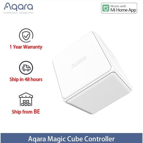 Aqara Magic Cube Controller Zigbee Version Controlled by Six Actions app mi home For Xiaomi Smart Home Device Smart Socket