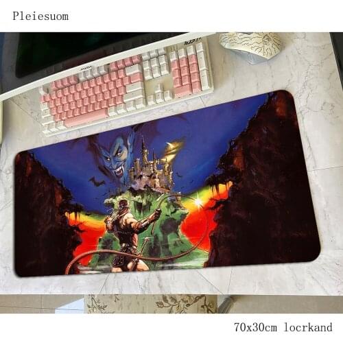 Castlevania mouse pad Halloween Gift Computer mat 70x30cm gaming mousepad large 3d padmouse keyboard games pc gamer desk