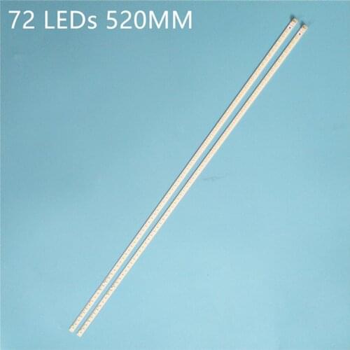 2 PCS/lot 72LED LED backlight strip for Toshiba 46SL412U 46-DOWN LJ64-03035A SLED 2011SGS46 5630 72 LTA460HJ15 46FT5453