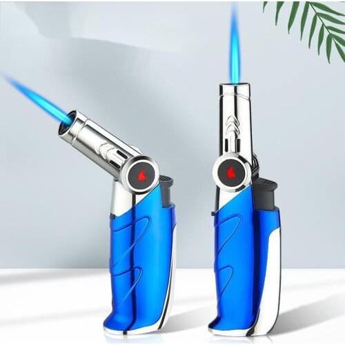 Elbow Foldable Spray Gun Butane Gas Lighter Outdoor Barbecue Ignition Gun