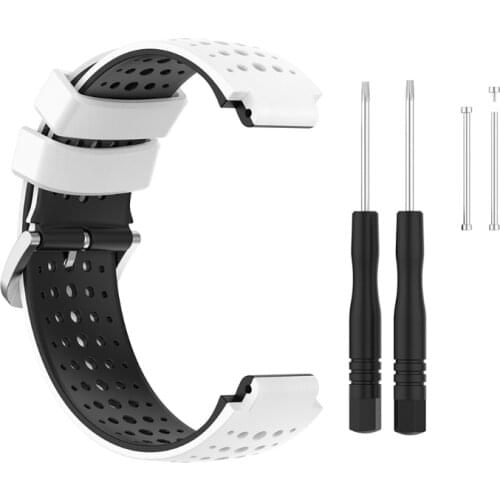 Multi-color For Garmin- Forerunner 235 WatchBand Silicone Strap Bracelet For Garmin- Forerunner 220/230/620/630/735XT