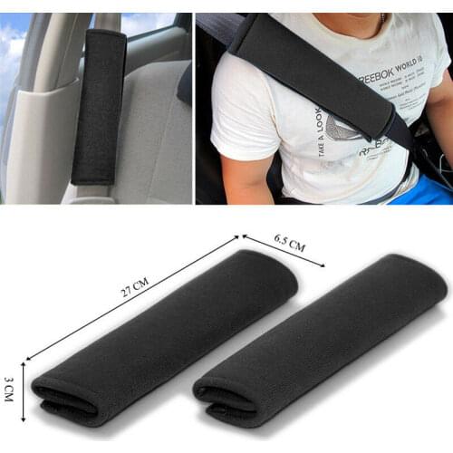 Fashion Car Seatbelt Shoulder Pad Comfortable Driving Seat Belt Vehicle Soft Plush Auto Seat belt Strap Harness Cover