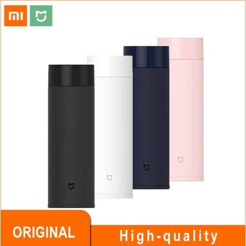 Original Xiaomi Mijia Water Cup Thermos Simple Fashion Student Business Desk Surface Beauty Cup 4 Color Travel Portable