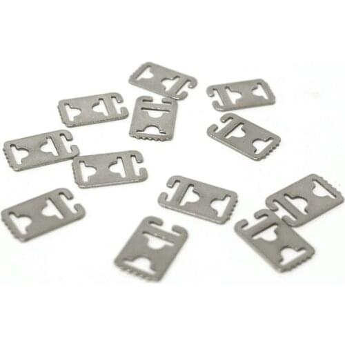 4Pcs Metal Lazy Shoe Laces Buckle Convenient Tieless Lace No Need Tie Flat Shoelaces Metal Buckle Fit All Shoelace Wholesale