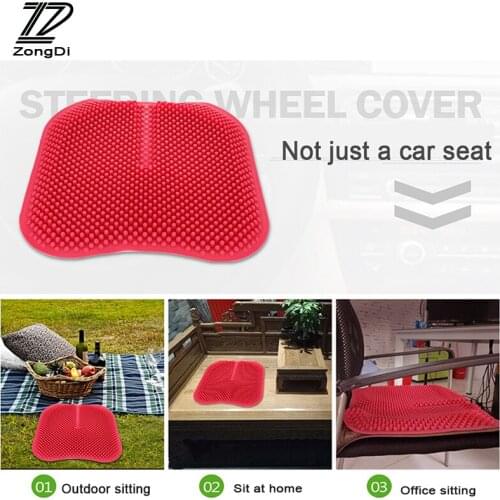 Silicone Anti-skid massage cushion car seat cover For Fiat 500 Opel Insignia Suzuki Swift Hyundai Ix35 Creta Ix25 Nissan Juke