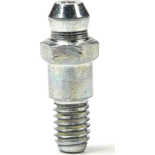 LOT 10 M6 x 1mm Metric male Lengthen Straight iron Grease Zerk Nipple Fitting For Grease Gun