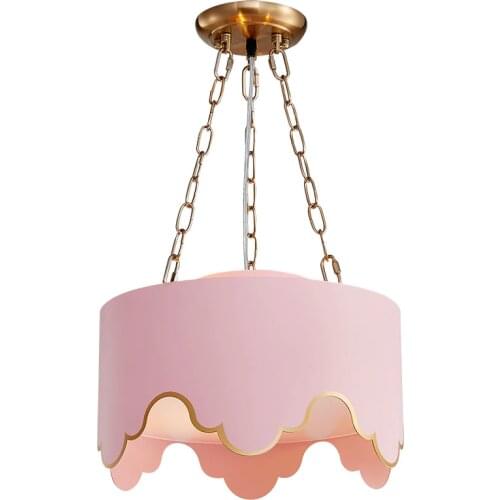 Modern Creative Pendant Lamps Metal Decor Chandelier Macarons For Bedroom Childrens Room Home Pendant Lighting Fixture PA0668