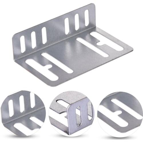 Universal 2 Din Car Radio Installation Kit MP5 Mounting Accessories Holder Support 2 Bracket 4Screw Quick Installation Tools