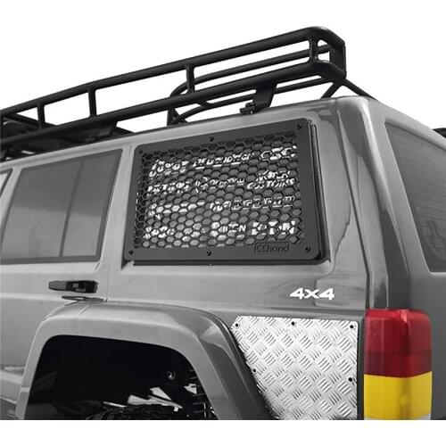 Protective Side Window Mesh Guard Net for 1/10 Axial SCX10 90046/90047 Cherokee RC Car Accessories