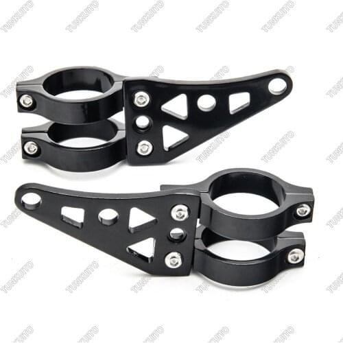 2 PCS/Pair 39mm Headlight Mount Bracket Fork Motorcycle Turn Signal Lamp Clamp For Ha rley Honda Yamaha